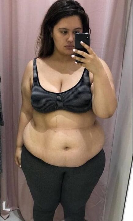 Ich hasste meinen Körper wegen der zusätzlichen Pfunde.